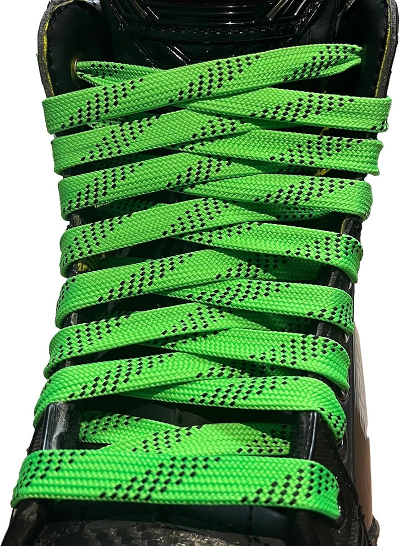 VPRO Hockey Laces Waxed, Hockey Skate Laces - One Pair - Size/Color Choice (72, 84, 96, 108, 120, 130) - Image 4